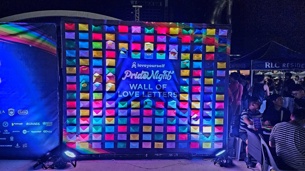 The Wall of Love Letters.
